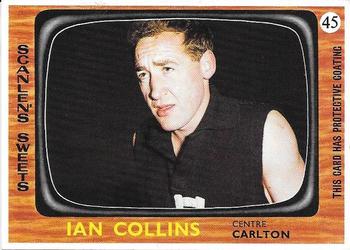1967 Scanlens VFL #45 Ian Collins Front
